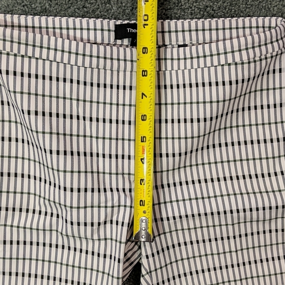 NEW Theory | Classic Skinny Pant Viscose Grid sz 2 - Picture 10 of 10